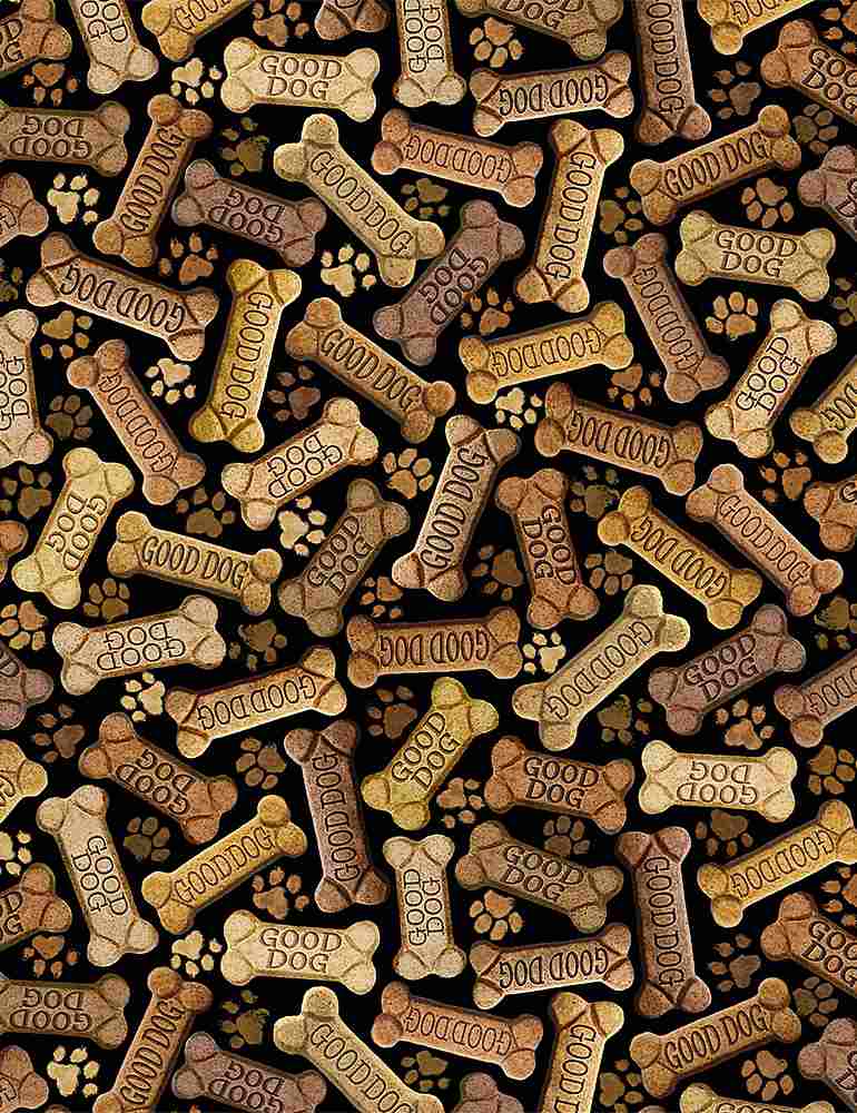 Happiness has Paws - TOSSED DOG BONES (34664)