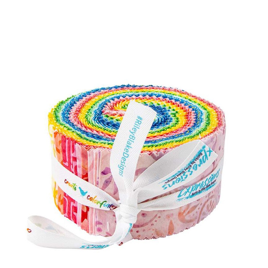 Expressions Batiks Sorbet and Sundaes 2 1/2" Rolie Polie (34692)