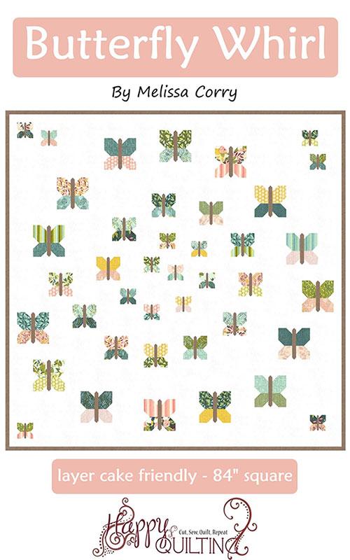 Butterfly Whirl G HQ 137 Happy Quilting#1 Pattern (34919)