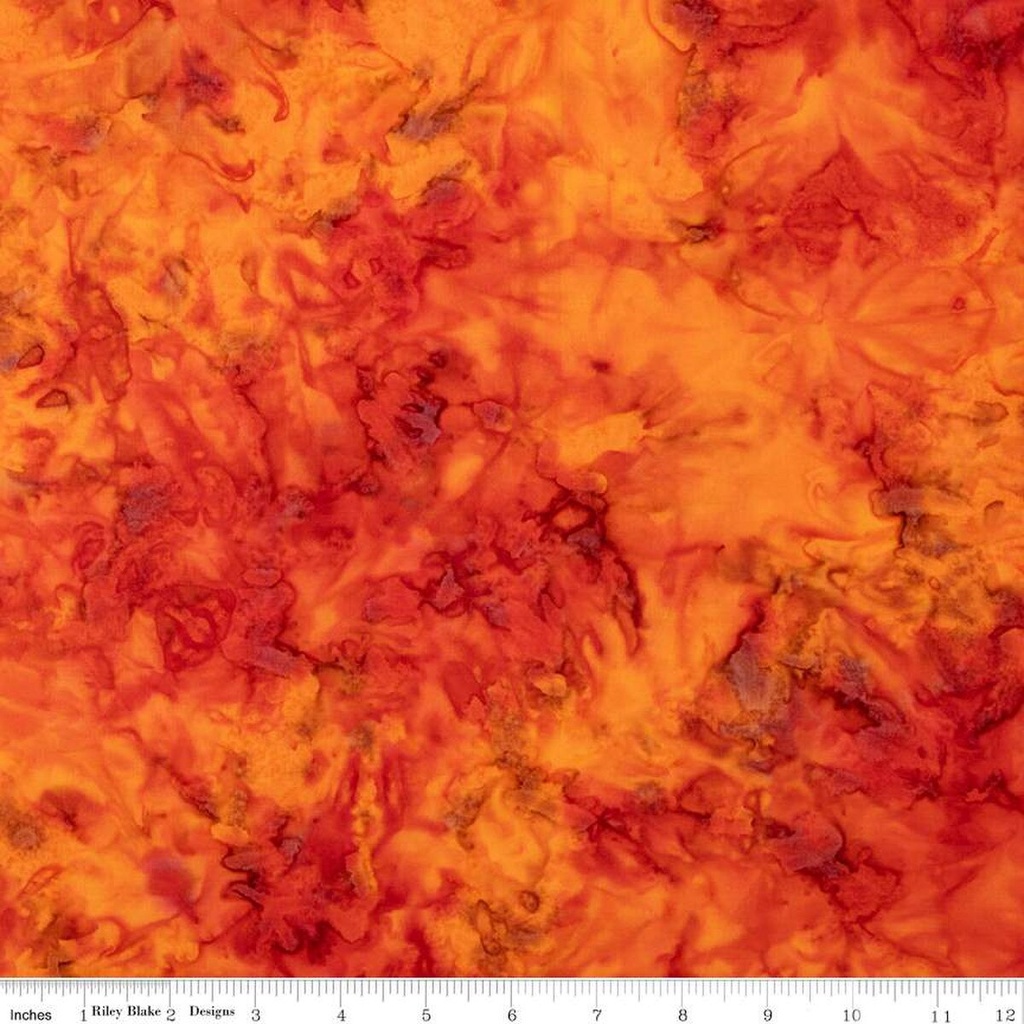 Expressions Batiks Elementals Color Play Mottled Sunset (34966)