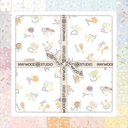 Little Chicks Flannel - 10" Squares (35063)