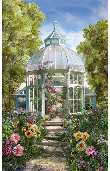 Botanical House - Green (35149)#60