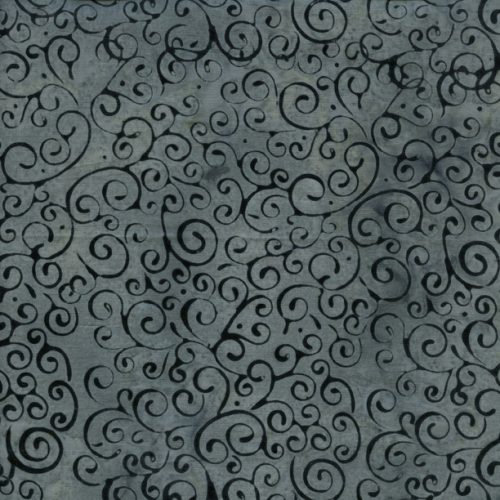 Island Batiks - Swirls Grey (35165)