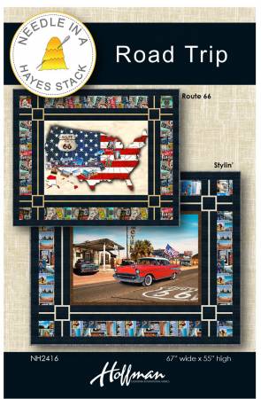 Road Trip - Route 66 Map- Kit 55" x 67" (35167)