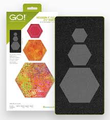 Go! Hexagon - 1", 1.5", 2.5" Sides #55011 (35193)*
