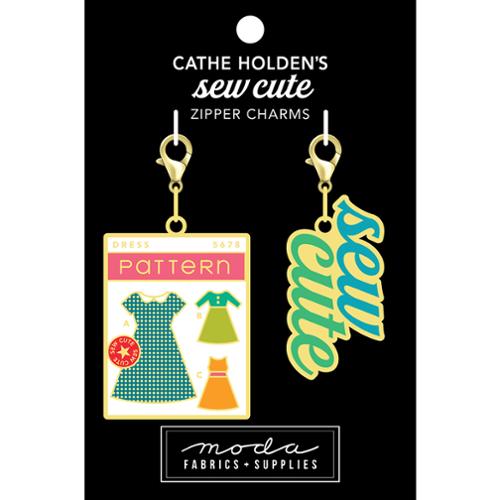 Sew Cute Zipper Pulls 2ct CH110 Moda #1 (35244)