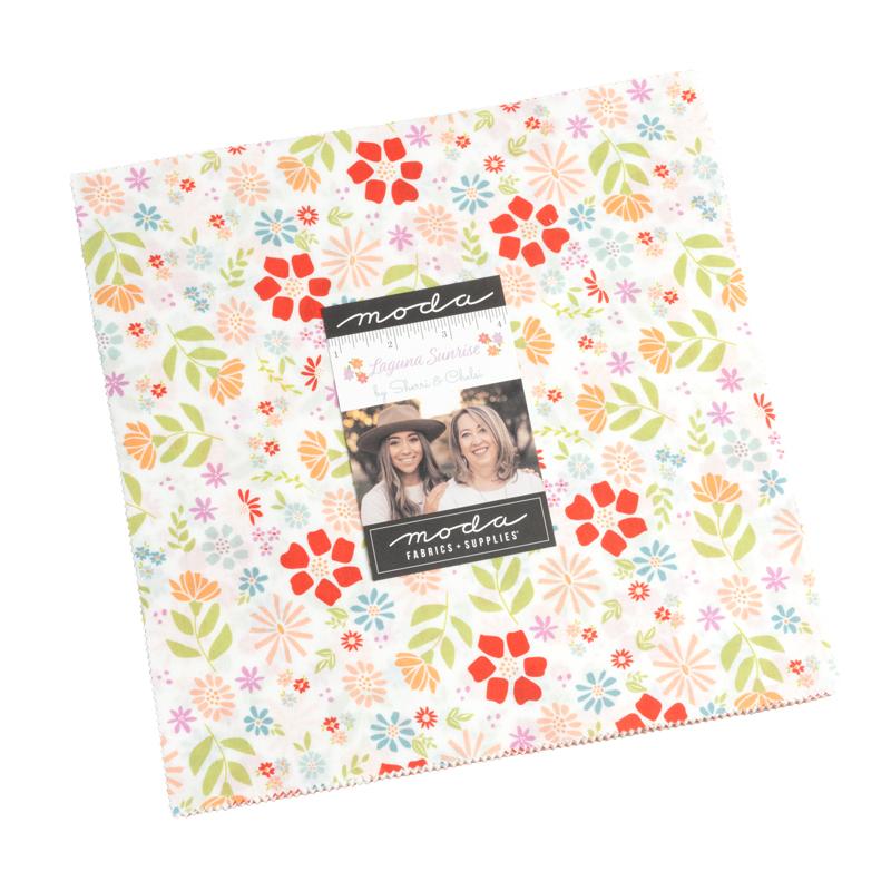 MODA 10" SQUARES LAGUNA SUNRISE (35252)