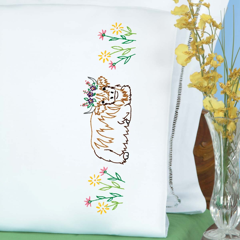 Highland Cow Pillowcases Pair (35290)
