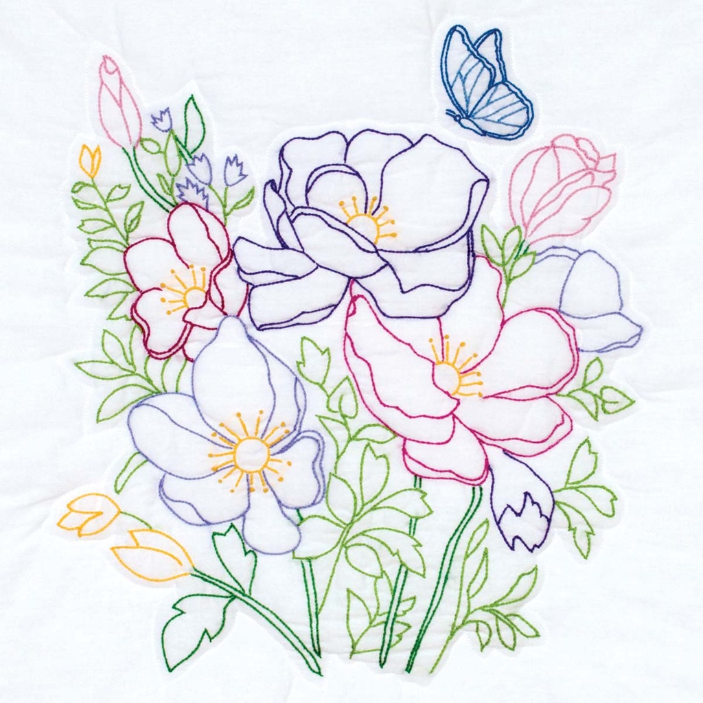 Wildflowers 18″ Quilt Blocks (35305)