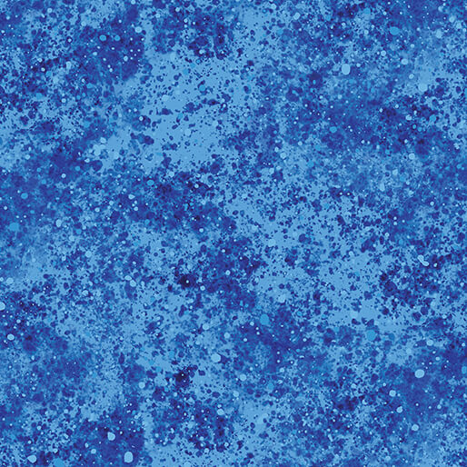 On Dragonfly Wings - Spatter Texture Blue (35396)