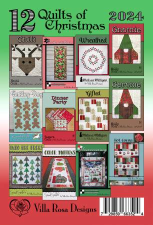 12 Quilts of Christmas Patterns (35445)