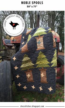 Noble Spools Pattern  50 x 71 (35452)