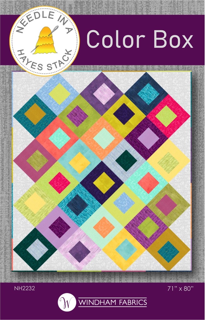 Color Box pattern 71 x 80 (35461)