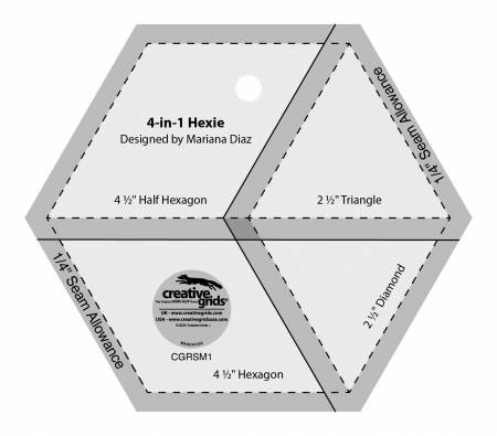 Creative Grids 4-in-1 Hexie (35486)