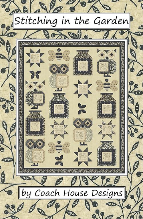 Stitching in the Garden G CHD 2417 Coach House Pattern (35517)