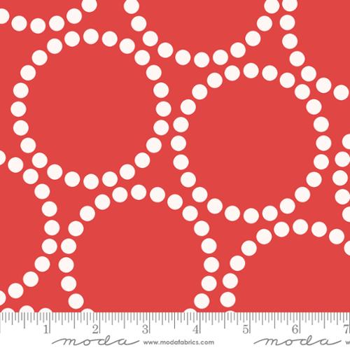 108" Pearl Bracelet Red 108023 18 (35714)