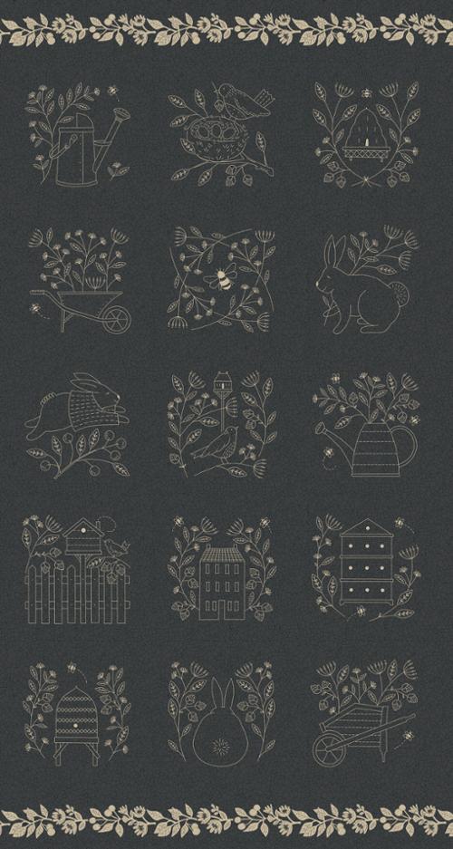 Bloom And Grow 7055 14 Panel Black (35755)