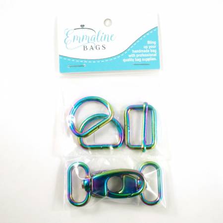 Aspen Crossbody Bag Hardware Kit Rainbow (35759)