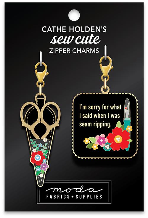 Scissor Sorry For Zip Pull 2ct CH192 (35778)