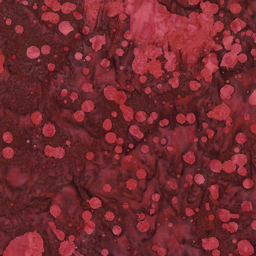 Bali Paint Palette Jewels Splatter Burgundy 9249-89 (35895)