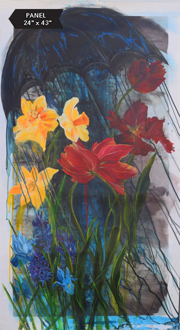 Rain Showers Panel 40130-98 (35990)