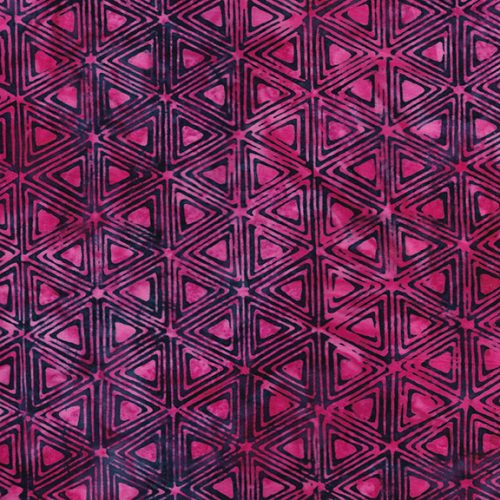 Geometric Symphony - Triangles Purple Blackberry (35991)