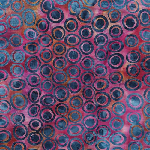 Geometric Symphony - Circle on Circle - Blue Cornflower (35992)