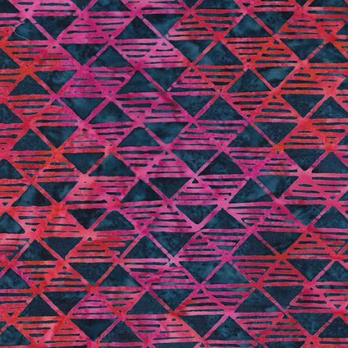 Geometric Symphony - Diamond Lines - Blue Midnight (35994)