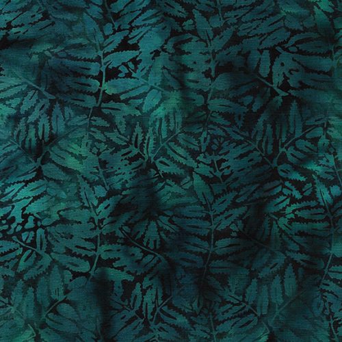 Island Zest- Fern Blue Navy (36003)