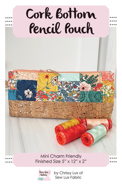 Cork Bottom Pouch * SLF 2108 Sew Lux (36083)
