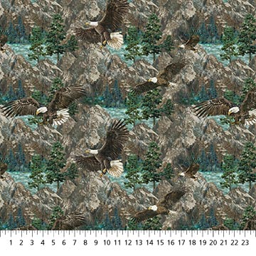 Eagle Pass - Stonehenge Blue Multi DP27672-44 (36124)
