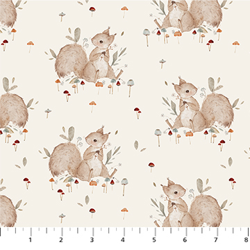 Charmwood Cream Squirrels 90981-12 (36136)