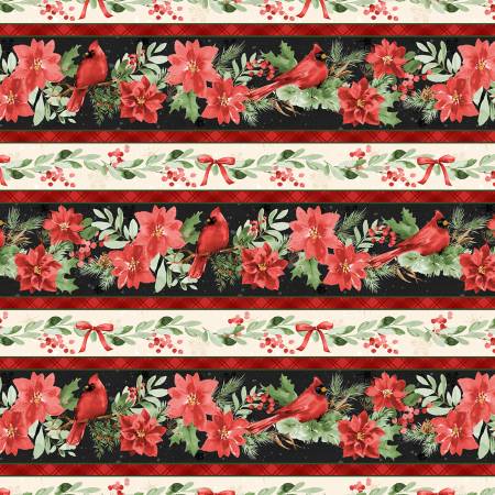 CARDINAL CELEBRATION: Multi Repeating Stripe (36260)