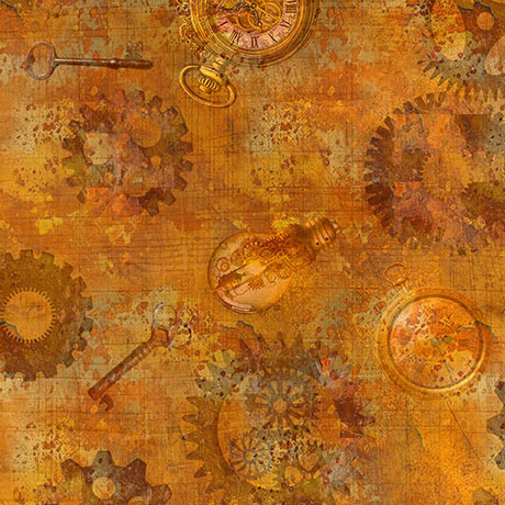 Steampunk Halloween 3 Gears Pumpkin (36277)