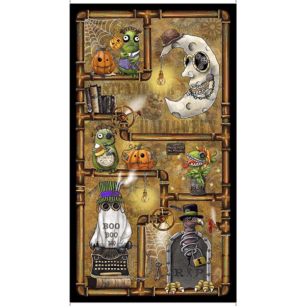 Steampunk Halloween 3 Panel (36290) #63