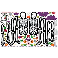 #80 QT Halloween Sew&Go MR Bones Skeleton Panel (36310)