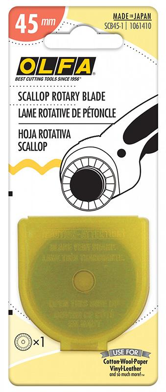 Decorative 45mm Scallop Blade SCB45 (36426)