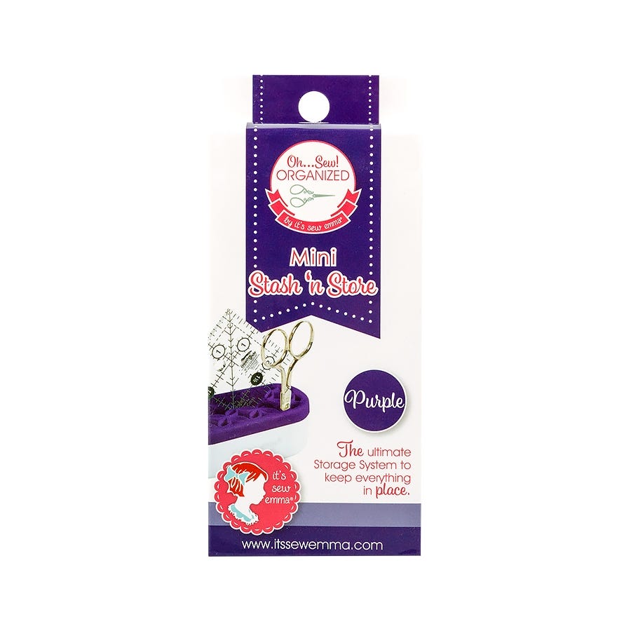 Mini Oh Sew! Organized Stash 'N Store Purple (36432)