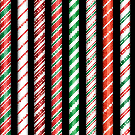 HOLLY JOLLY CANDY CANE STRIPE 2600-31165-J (36447)