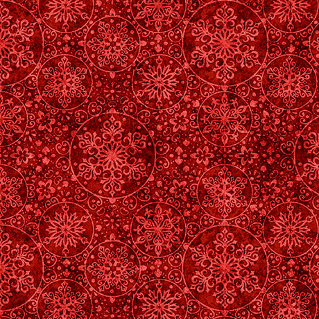 SANTA'S WORKSHOP SNOWFLAKES 108" wide (36451)