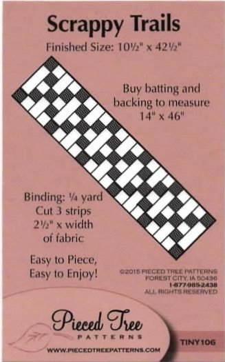 Scrappy Trails - Tiny106 - Pieced Tree pattern (36465)