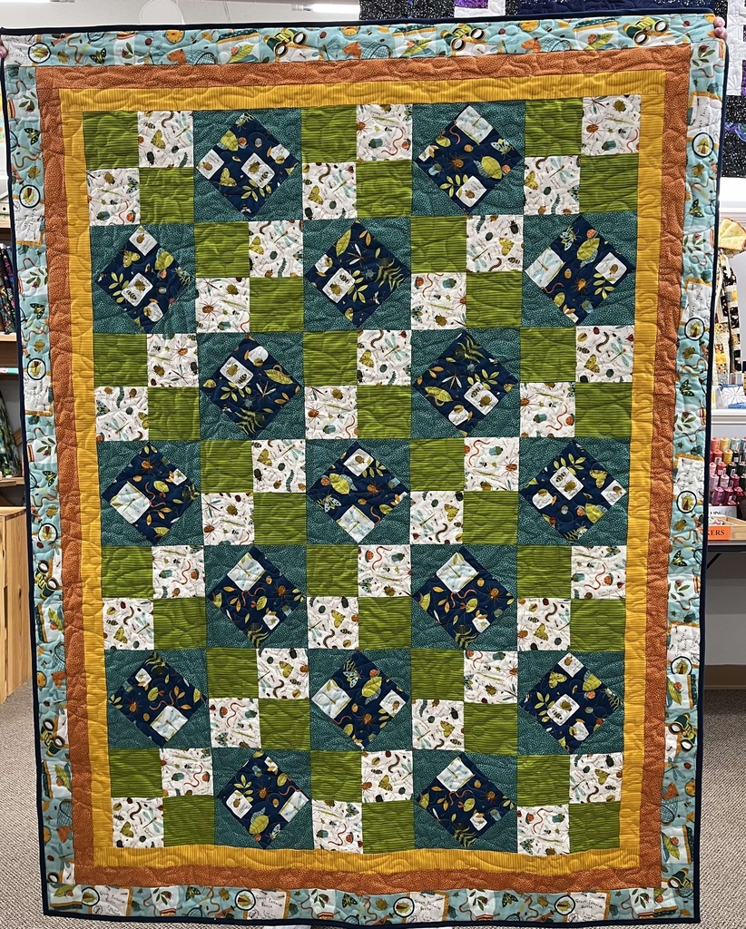 Simple Fun Finished Quilt 49" x 64" (36649)