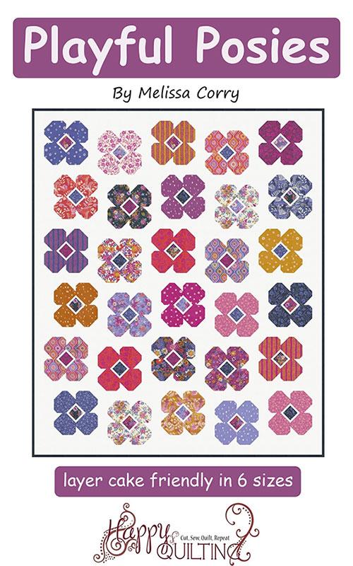 Playful Posies kit 58" x 70" (36693)