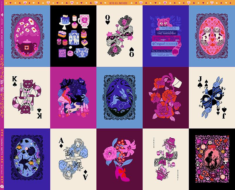 Hello Alice Panel Multi RS2120 11 Ruby Star (36720)