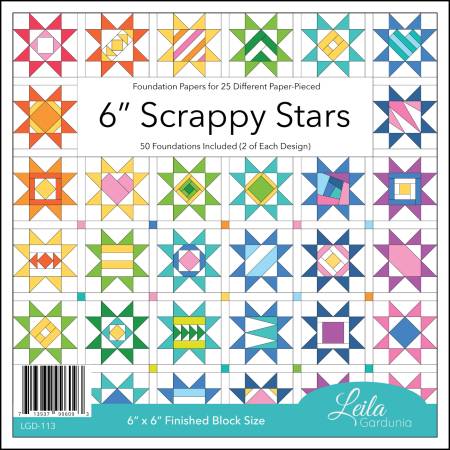 6in Scrappy Stars Foundation Pad (36748)