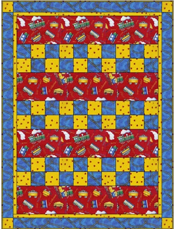 Fabric Cafe' Checkmate 3 Yard Quilt Pattern (36772)