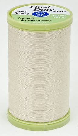 Dual Duty Plus Hand Quilting Thread 325 yds Cream (36794)