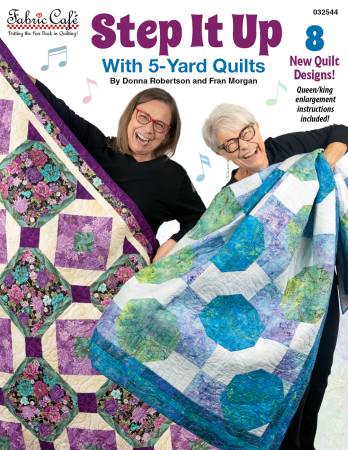 Step It Up With 5-Yard Quilts by Fabric Cafe (36801)
