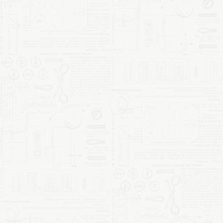 Sew America Sewing Notes White C17348 (36840)
