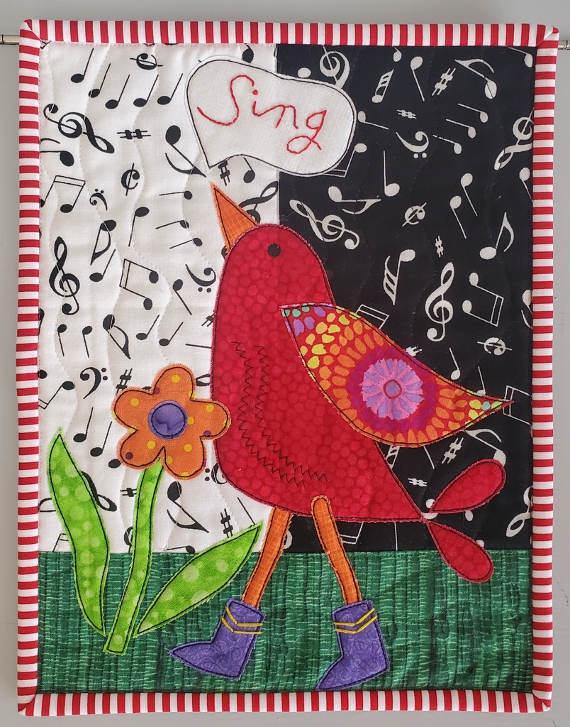 Rockin Robin' & Holiday Robin - Mini Quilt Pattern 8.5 x 11 (36870)